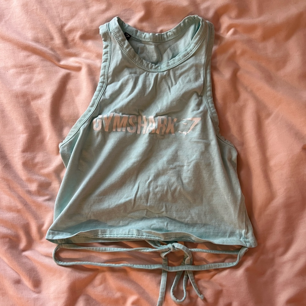 Gymshark Ribbon Crop Top